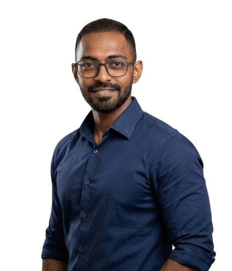 Professional portrait of Krishnaprasad GK